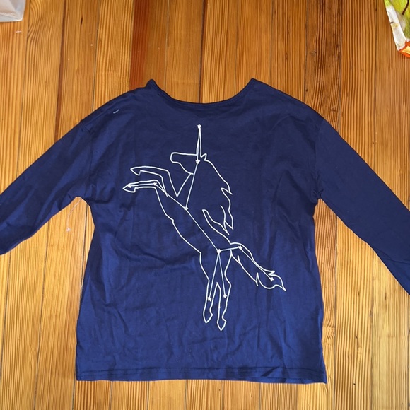 NWOT constellation unicorn long sleeve T-shirt - Picture 5 of 5
